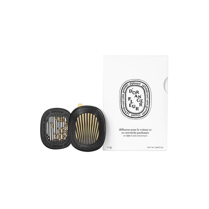 diptyque - Perfumed Car Diffusor with Fleur D'oranger - escentials.com