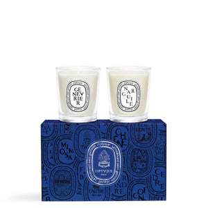 Set of 2 Small Candles limited edition (Narguilé & Genévrier)