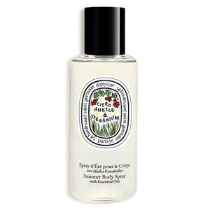 Lemongrass & Geranium Summer body spray with essential oils