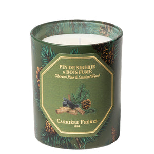 Siberian Pine & Smoked wood candle