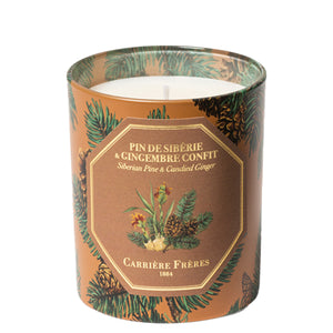 Siberian Pine & Candied Ginger candle