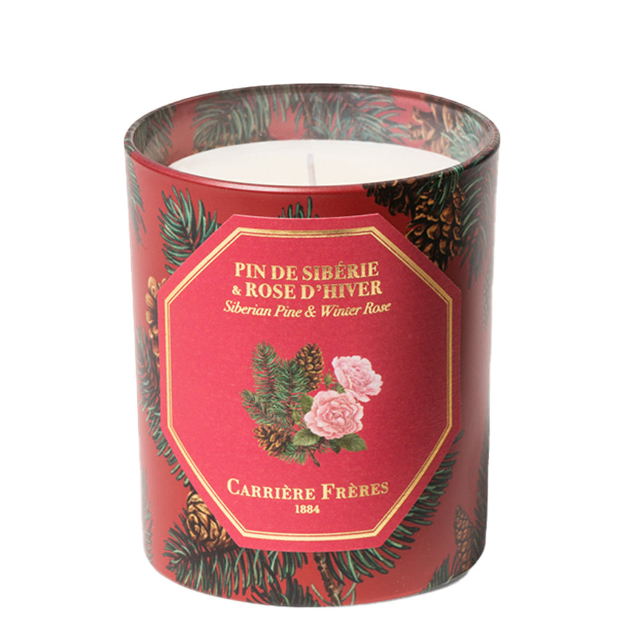 Siberian Pine & Winter Rose candle