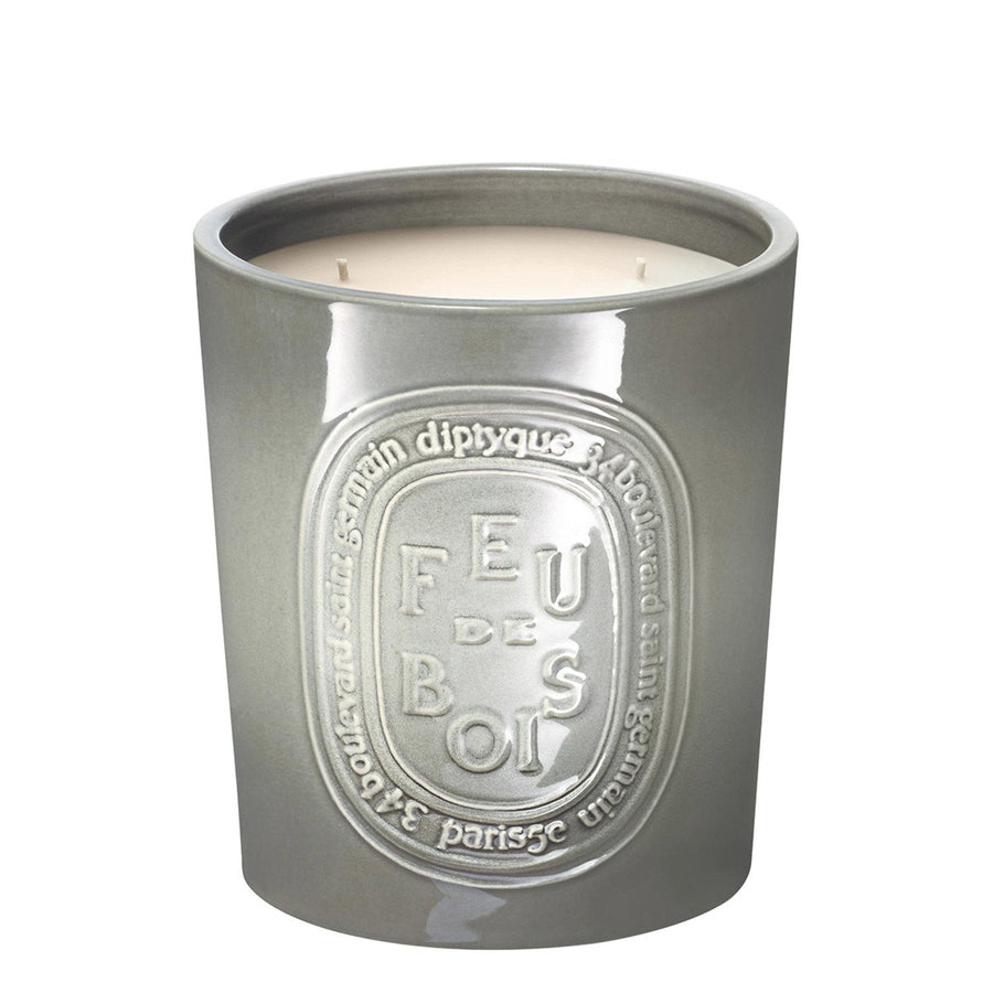 diptyque - Giant Scented Candle Feu De Bois - escentials.com